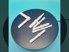 Kırmızı Alümina Seramik Parçalar Ateşleme Kafası% 95 Elektronik Kimya Endüstrisi