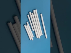 %99 AL2O3 Talk Seramik Hassas Katı Yuvarlak Alümina Seramik Bar