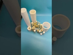 Alüminyum oksit seramik borular, seramik sütunlar, endüstriyel seramik, aşınmaya dayanıklı, yüksek sıcaklıklarda