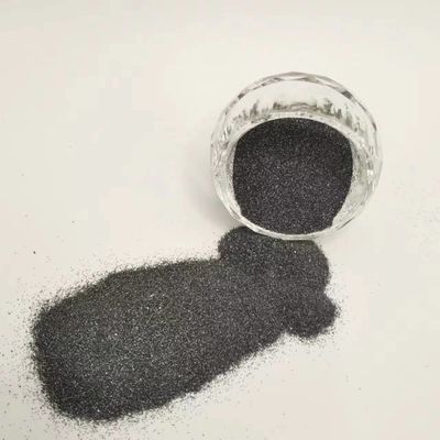 High Purity Black Carborundum Steel Making Lapping Brilliant Black Rust Cleaning