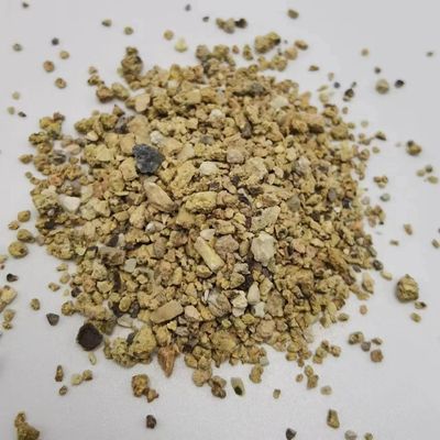 Ochre Yellow Bauxite Precision Casting Cement Raw Materials Refractory Product