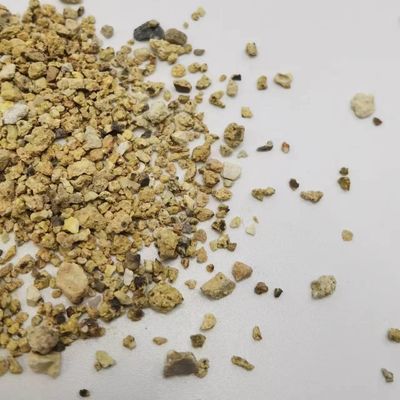 Ochre Yellow Bauxite Precision Casting Cement Raw Materials Refractory Product
