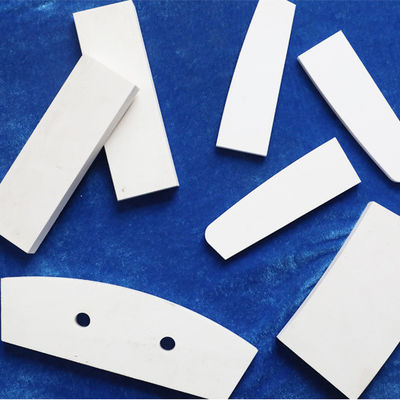 Microcrystalline Wear Resistant Alumina Ceramic Lining High Hardness Impact Resistance
