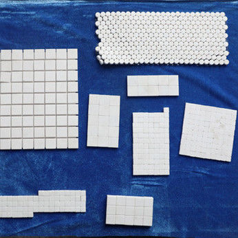 Microcrystalline Wear Resistant Alumina Ceramic Lining High Hardness Impact Resistance