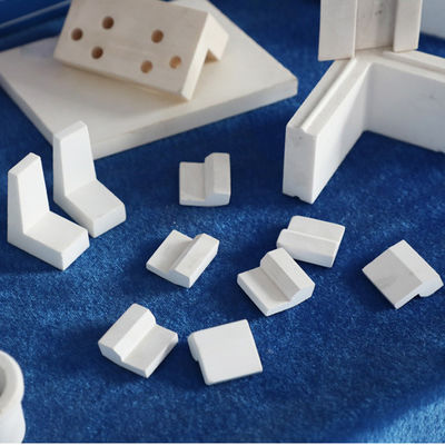 Microcrystalline Wear Resistant Alumina Ceramic Lining High Hardness Impact Resistance