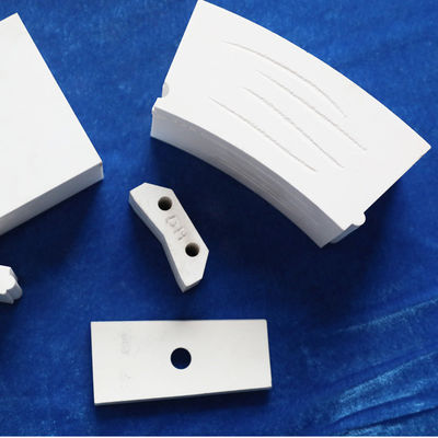Microcrystalline Wear Resistant Alumina Ceramic Lining High Hardness Impact Resistance