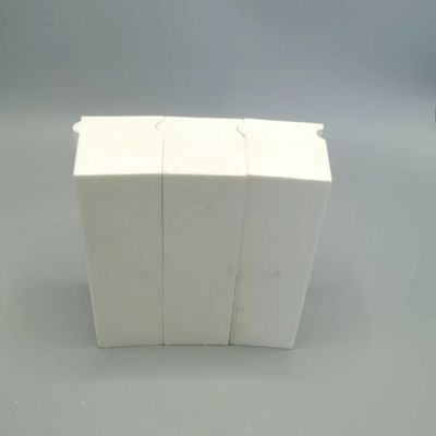 95% AL2O3 Furnace Fittings Alumina Ceramic Liner Lapping Machine Inner Lining