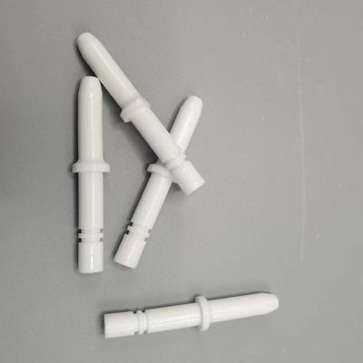 Gas Ignition Needle 99% White Alumina Ceramic Products AL2O3 White Ceramic Ignition Head