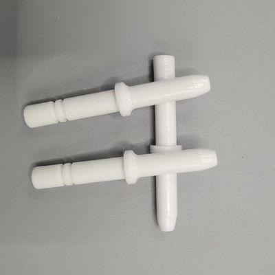 Gas Ignition Needle 99% White Alumina Ceramic Products AL2O3 White Ceramic Ignition Head