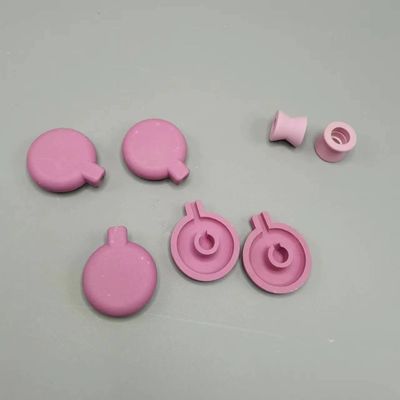 Red Alumina Ceramic Parts Ignition Head 95% Electronics Chemical Industry
