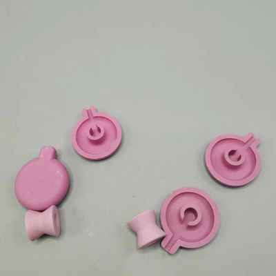 Red Alumina Ceramic Parts Ignition Head 95% Electronics Chemical Industry