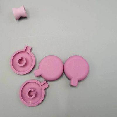 Red Alumina Ceramic Parts Ignition Head 95% Electronics Chemical Industry