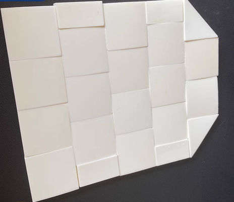 Mosaic Alumina Ceramic Parts Bulletproof Ceramics Body Armour Car Body Protection