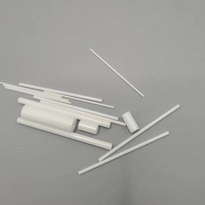 White Zirconia Ceramic Parts Hollow Rod Zirconium Oxide Ceramic 95% Textile Industry