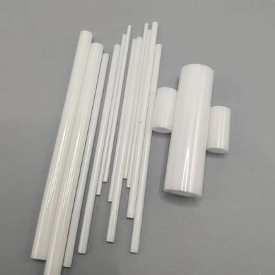 White Zirconia Ceramic Parts Hollow Rod Zirconium Oxide Ceramic 95% Textile Industry