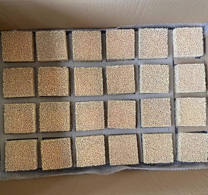 Porous Zirconia Ceramic Foam Filter Air Cleaning High Temperature And Chemical Corrosion Resistance Water Protection