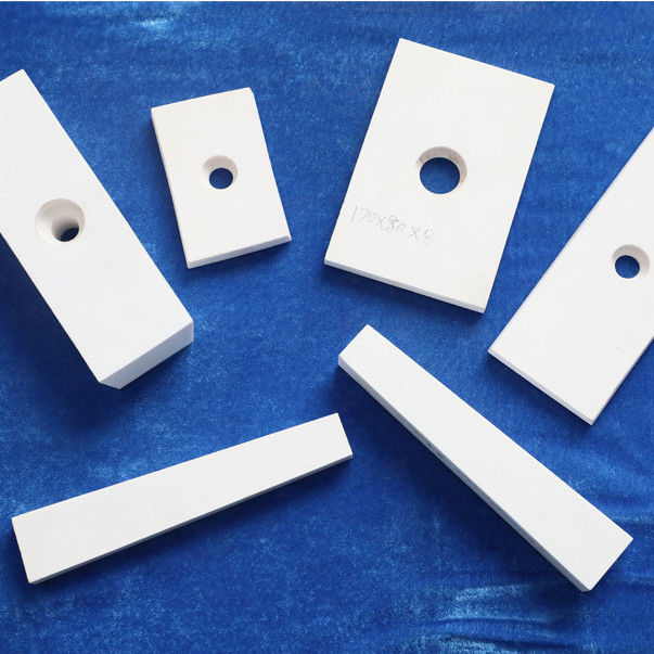 Microcrystalline Wear Resistant Alumina Ceramic Lining High Hardness Impact Resistance
