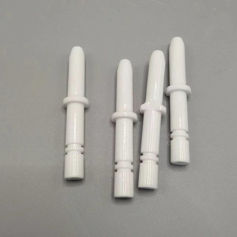 Gas Ignition Needle 99% White Alumina Ceramic Products AL2O3 White Ceramic Ignition Head